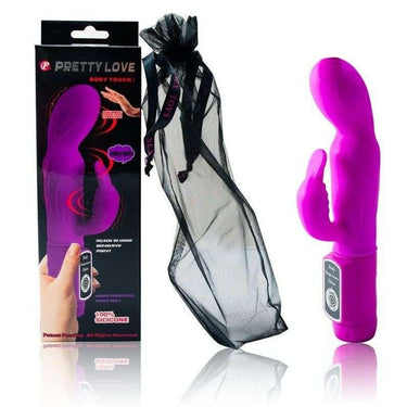 Vibratore Sensibile al Calore in Silicone Viola con Vibrazioni Potenti